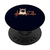 Photo Gallery siame cat heartbeat ecg divertente gatto mamma papà popsockets popgrip adesivo Photo Gallery siame cat heartbeat ecg divertente gatto mamma papà popsockets popgrip adesivo