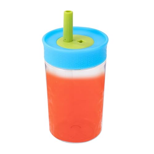 Fuuxtci Vasos De Entrenamiento Infantil, Botella Para Beber Reutilizable, Vaso De Agua Para Niños Para Uso En El Hogar, Para Uso En Jardín De Infancia Playa Picnic Escuela Hogar Fiesta
