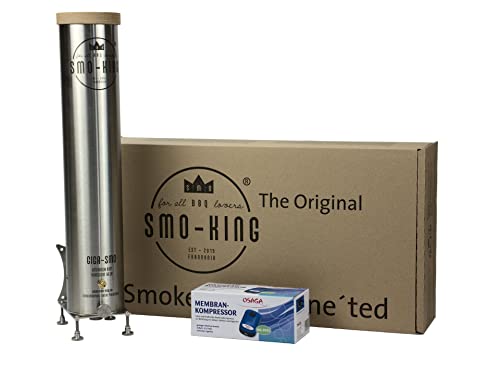 Kaltrauchgenerator Smo-King GIGA-SMO 4 Liter mit 230 Volt Membranpumpe