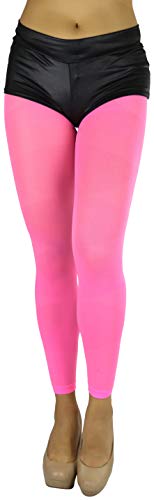 Image of ToBeInStyle Women's Opaque Ankle Long Nylon Footless Fun Tights Pantyhose