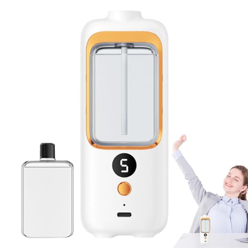 Macchina elettrica per aromaterapia a spruzzo | Diffusori di olio piccoli e silenziosi regolabili a 5 velocità per la casa, diffusori elettrici intelligenti per aromaterapia a lunga durata per