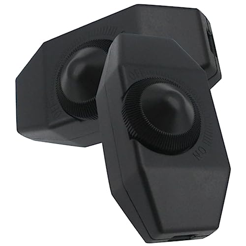 EXCEART Dimmer Rotativo Per Luci a Led Controllo Luminosità Dimmer Per Lampada Manopola Resistente 220v Set Da 2 Pezzi Per Cucina Soggiorno Camera Da Letto