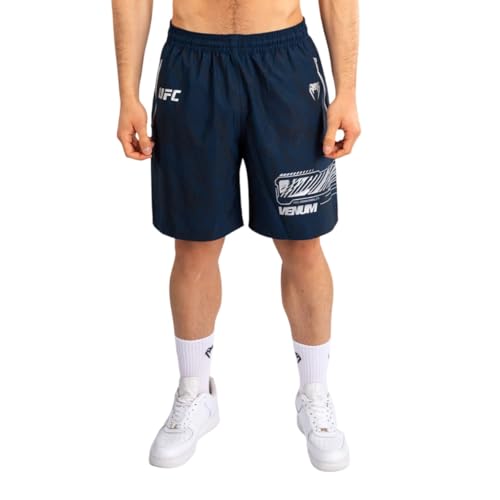 Venum UFC Fusion Fight Week Shorts Performance pour Hommes - Bleu Océanique - L
