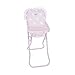 LA NINA- Trona Bandeja Carlota (27X61X35 Cm) Seggiolone per Bambole, Colore Rosa, 33 x 26 x 60 cm, 60406