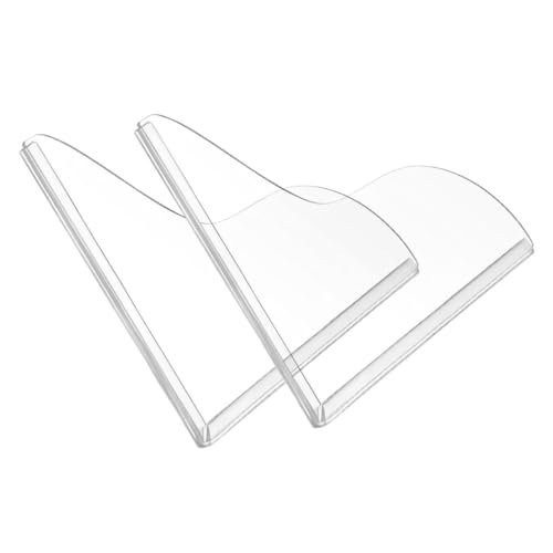 Ciieeo 2pcs Acrylic Splash Guard Panels Slip Bathroom Protector for Shower Tub Corners Barrier for Use Easy Install Design
