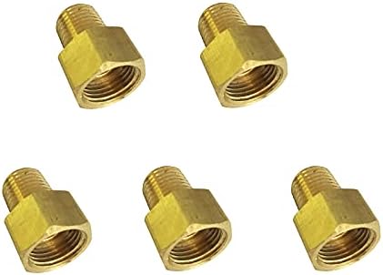 Inverted Flare Adapter BLF-19 DORMAN 490538 2-Pack Brass SAE Brake Line Adapters - 1/4" Female To 5/16" (1/2-20) Male Inverted 7/16-24 Inverted Flare To 4an - Foto 11