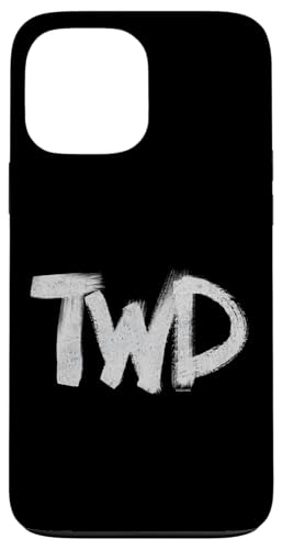 Coque pour iPhone 13 Pro Max fine avec motif TWD haute définition