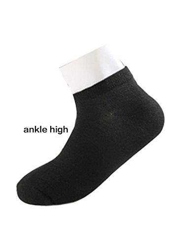 Image of Allegra K Athletic Low Cut Ankle Socks-Stretch Cuffs Soft 10 Pairs