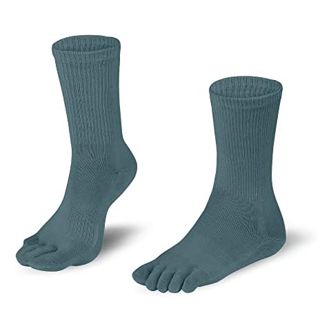 Knitido Dr. Foot Hallux Valgus Toe Socks for Bunion Prevention and Support, Size:UK 2.5-5 (EU 35-38), Colours:Bluegrey (854) Cover
