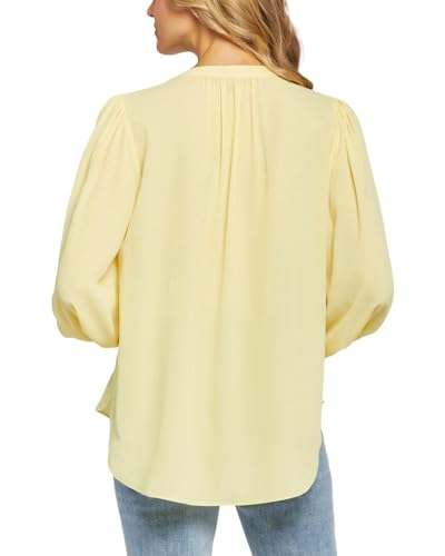Image of NYDJ Women's Puff Sleeve Popover
