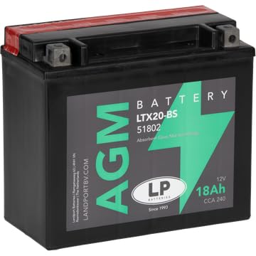 Batería Moto AGM LTX20-BS (12V 18Ah)