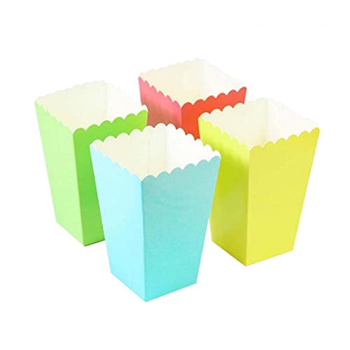 COLLBATH Boîtes À -corn Contenants Boîtes À Goûter À Pois De Mariage Théâtre Couleur