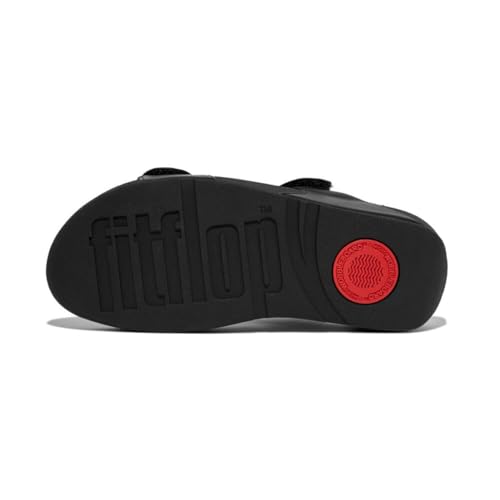 Image of FitFlop Women's Lulu Adjustable Leather Slides
