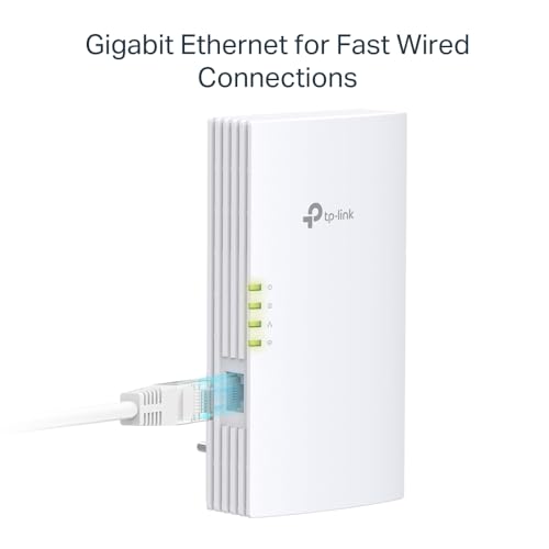 TP Link TL WPA7817 KIT adattatore di rete PowerLine 1000 Mbit/ Collegamento ethernet LAN Wi Fi Bianco - vue 3