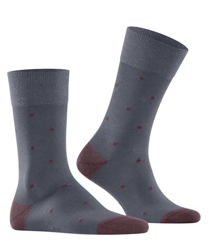 Image of FALKE Men's Dot Socks, Breathable, Crew, Casual or Dress, Polka Dots, 1 Pair