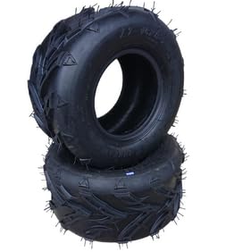 2x Pneu 16x8.00-7 16x8-7 Pouces Pour pour Atv Kinderquad Tracteur