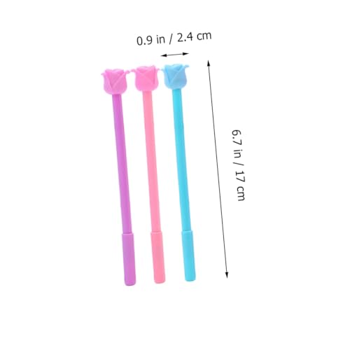 BESTYASH 12pcs 0.5mm Bolígrafo Gel Flor Creativo miniatura 2