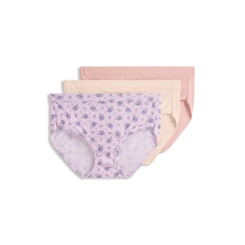 Image of Jockey Women's Underwear 100% Cotton Elance Breathe Hipster - 3 Pack