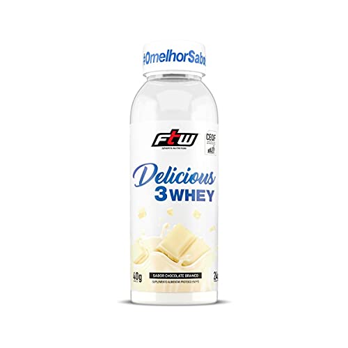 Fitoway Delicious 3 Whey - 40G Chocolate Branco - Ftw