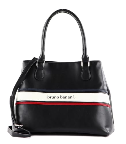 Bruno Banani Shoulderbag Black, bolso con acabados de alta calidad