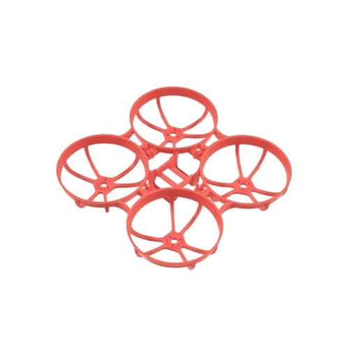 Cadre Meteor75 Pro rouge pour réparer un drone cassé et revoler avec hélices 45mm