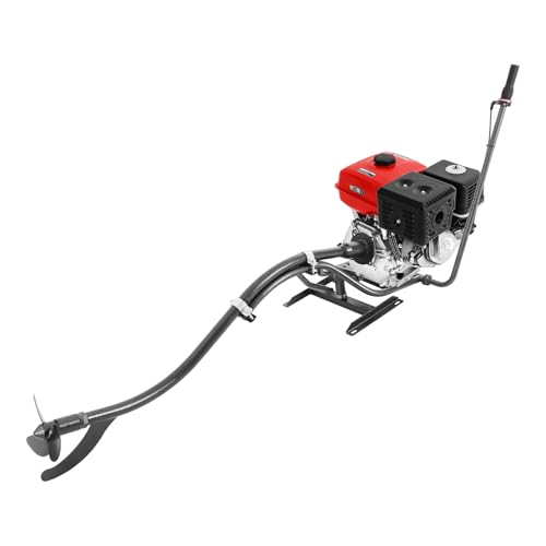 LIAPDG 15HP Mud Motor Kit 420CC Gasoline Boat Engine Motor Boat Outboard Fishing Engine with 180-Degree Flexible Steering TCI Ignition System for Small Boats of 9.84-19.69Ft 3600Rpm