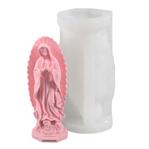 Flexible Silicone Mold For Artistic Candle Making Mother Figure Candle Mold