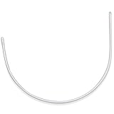 Wiederverwendbar BH Bügel/Ersatzbügel - Ersatz BH Bügel aus Edelstahl für alle Standard BH-Modelle - Große: 23: Länge:42cm - Durchmesser:23.3cm - 1 Paar (2 Stück)