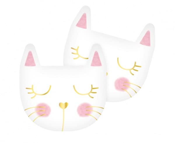Playflip Partyset Schwarze Katzen – Kindergeburtstag Deko Mit Tellern, Bechern, Servietten, Strohhalmen & Ballon