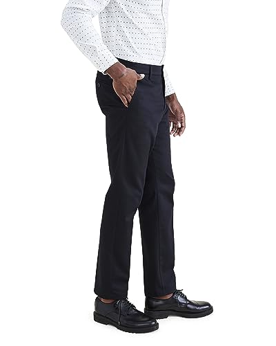 Dockers® Men's Signature Khaki Slim Fit Iron Free with Stain Defender®, Beautiful Black, 32W x 34L - image 2
