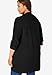Woman Within Women's Plus Size Button-Front Shaker Cardigan - 5X, Black