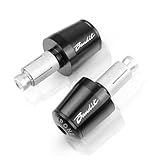 Matériau : alliage d'aluminium CNC, le paquet contient 2 embouts de guidon.