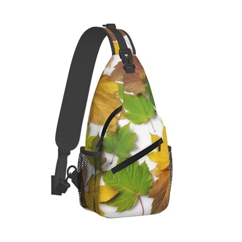 Bolso Cruzado Leaves para Hombro en Negro miniatura 2