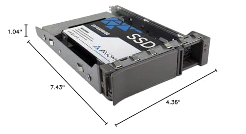 Image of Axiom SSDEV20CL480-AX Enterprise Value EV200 - Solid State Drive - encrypted - 480 GB - hot-swap - 2.5 inch (in 3.5 inch Carrier) - SATA 6Gb /s - 256-bit AES