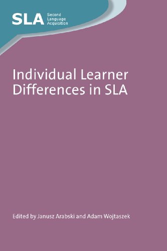 Individual Learner Differences in Sla (Second Language Acquisition) view 2