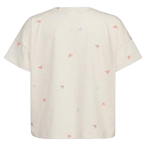 adidas Girls' Big Short Sleeve Tee T-Shirt2