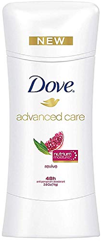 Dove Advanced Care Anti-Perspirant Deodorant, Revive 2.6 oz (4 Pack)