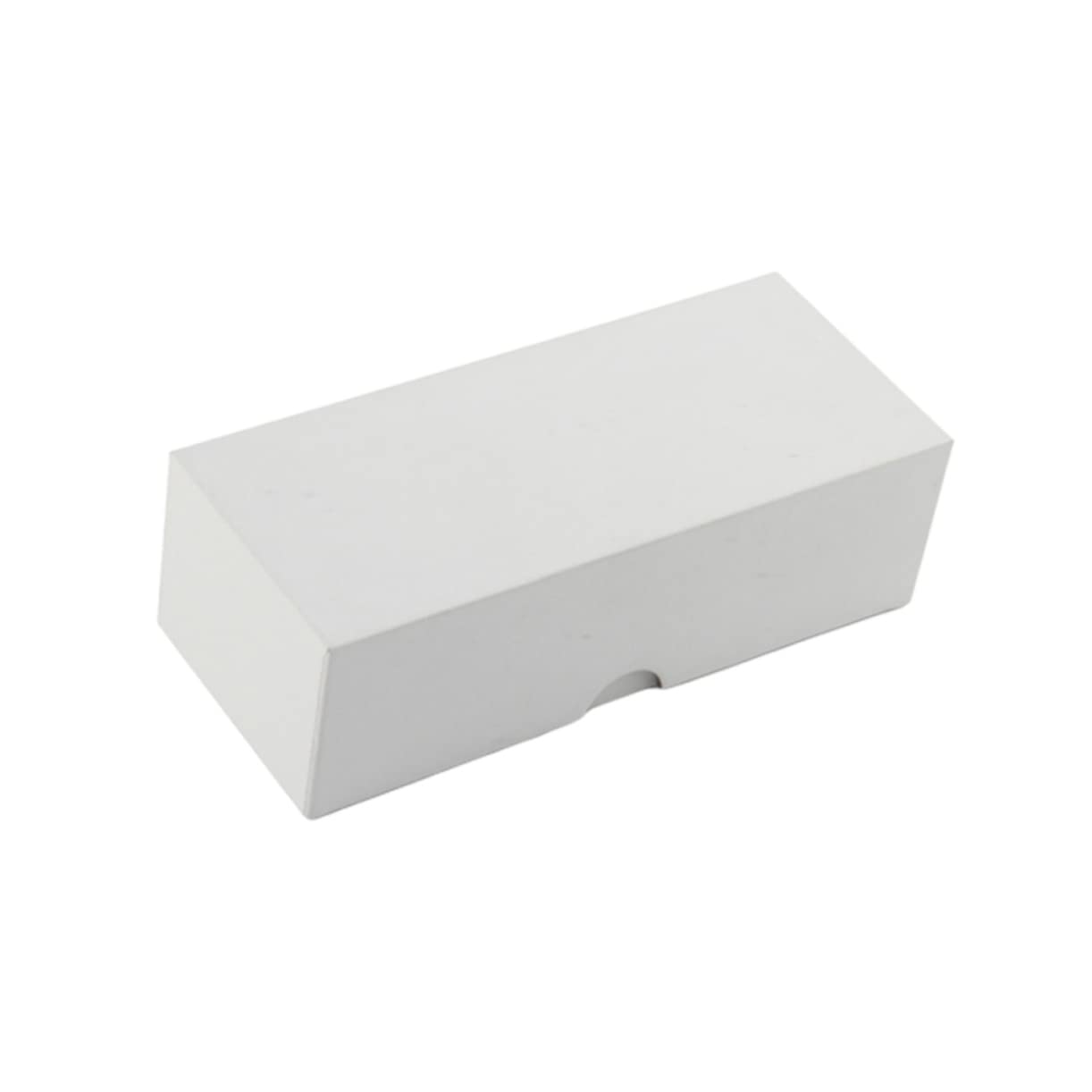 LIFKOME 5pezzi Custodia Per Occhiali Carta Kraft Bianco Scatola Portatile Per Sole e Ottica Organizer Pratico e Sicuro Per Viaggi Accessori Per Occhiali Design Semplice e Elegante