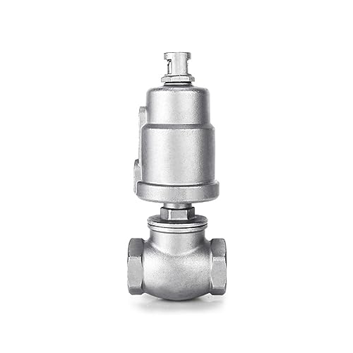 Vanne pneumatique normalement ouverte en inox 304 anti-corrosion