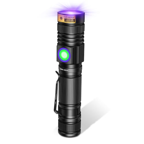 DARKBEAM UV 395nm Flashlight, Wood's lamp Black...