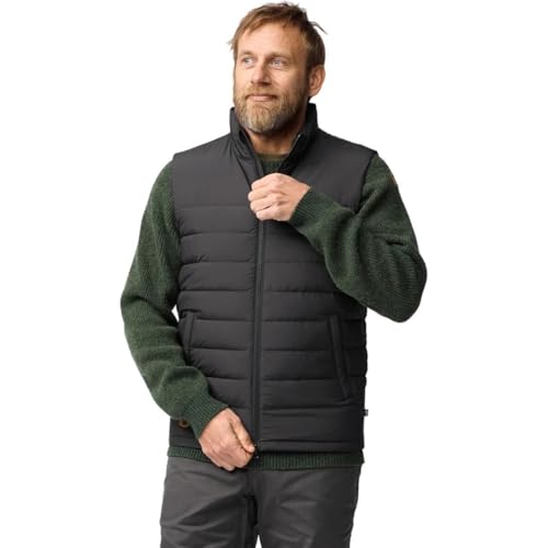 FJALLRAVEN Herren Greenland Down Liner Vest M weste, Schwarz, L EU