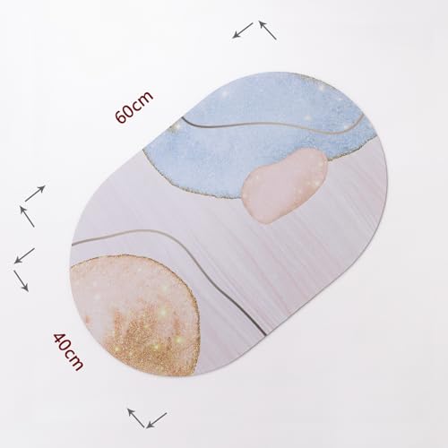 Image of UMAI X SAVYA Home Polypropylene Bathroom Mats|| 60 x 40 ||Anti-Skid Mat for Living Room, Kitchen, Shower, Bathtub, |Multipurpose Mat