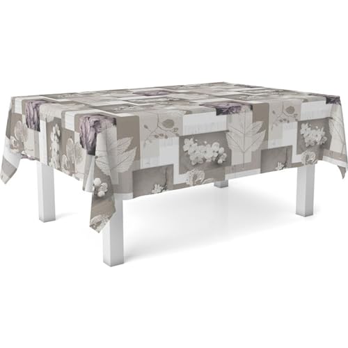 ECOMMERC3 Nappe en Toile cirée rectangulaire Taille 220x140 cm - Style, durabilité et Facile...
