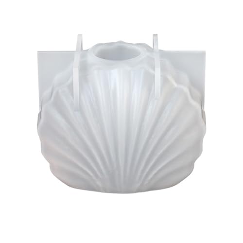 Moldes para portavelas, soporte para bolígrafos, portavelas, plantas, decoración de mesa, manualidades, forma de abanico, moldes de resinas
