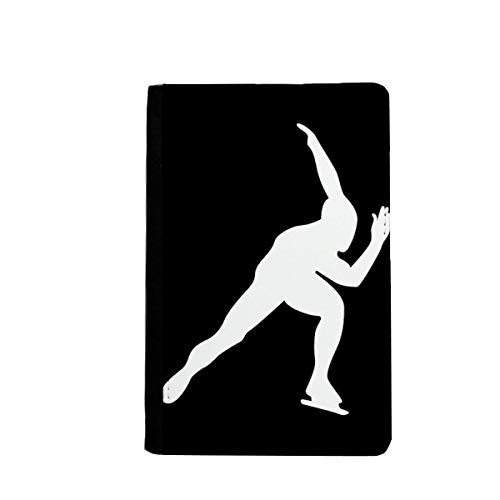 Charte de la couverture de la caisse roller skating noir et passeport
