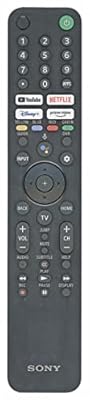 OEM Replacement for Sony RMF-TX520U Smart Voice Remote Control Compatible with TV Models Bravia 1-009-952-11 KD-43X80J KD-43X85J KD-50X80J XR-50X90J XR-50X94J XR-55A80J XR-55A84J XR-77A80CJ By ANDERIC