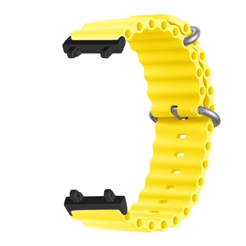 Image of YODI Strap Band Compatible with Amazfit T-Rex 2 Smartwatch Only Soft Silicone | Nylon | Chain | Leather Watch Straps with Installation Adjuster Tool For Amazfit TRex 2