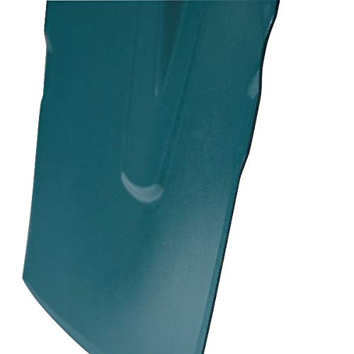 LEBORGNE - Bêche à Rebord Duopro Manche Pomme Novagrip - Lame Nervurée - Fibres de Verre Haute Résistance - Ergonomie Optimisée - H 28 cm x Lg1 17 cm x Lg2 20 cm - Poids 1 kg