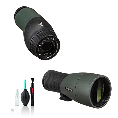 Swarovski STX Spotting Scope Modular Zoom Eyepiece (Straight Viewing) and Swarovski 85mm Objective Lens Module - SWAROVSKI OPTIK