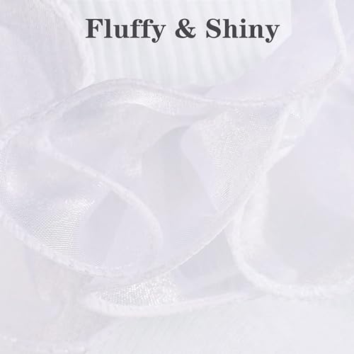 BILIKEYU Big Girls Lace Ruffled Comfy Ruffle Socks 3 Pairs Kids Boys Socks4